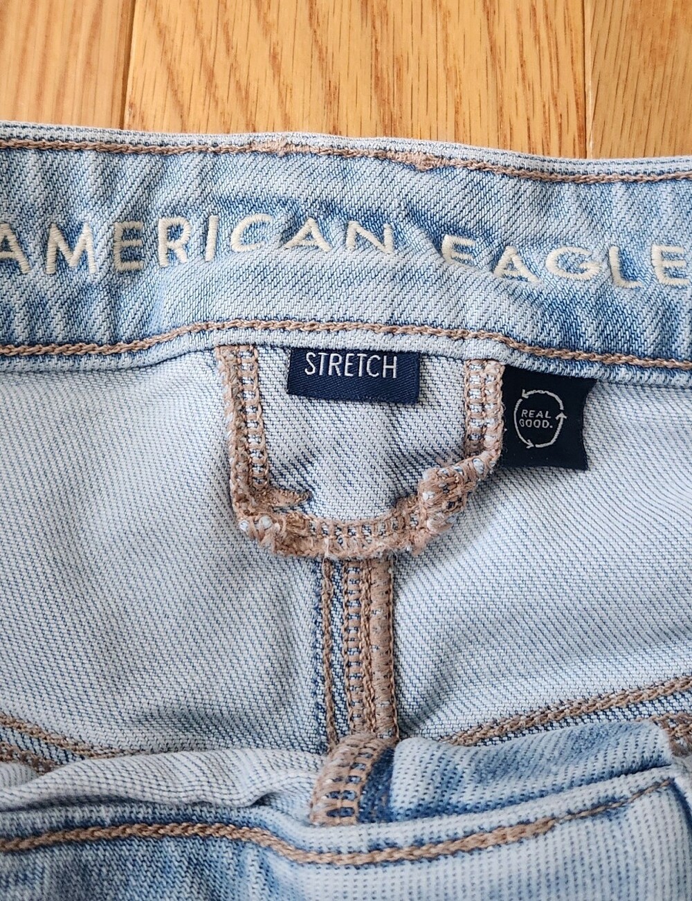 American Eagle Wide Leg Jeans - Picture 3 of 7